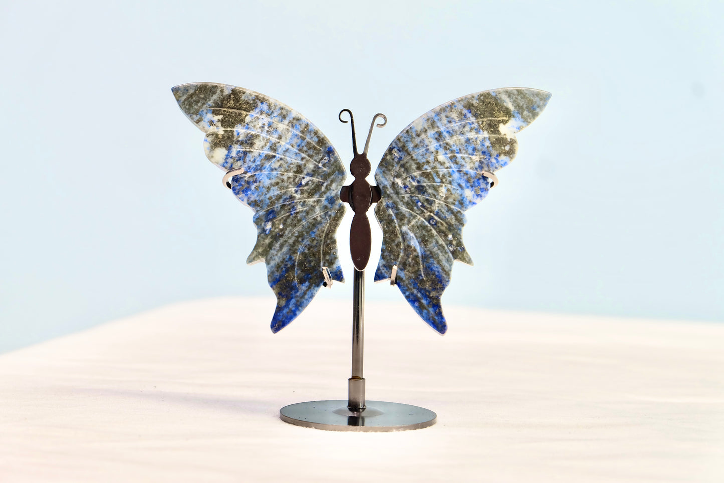 Butterfly made of Lapis Lazuli