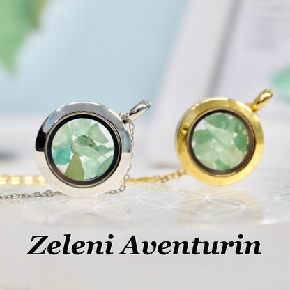 Verižica z Zelenim Aventurinom