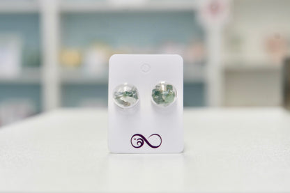 Uhani - Mahovni Ahat