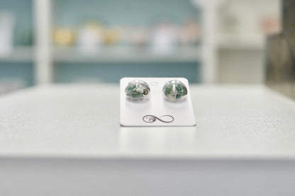 Uhani - Mahovni Ahat