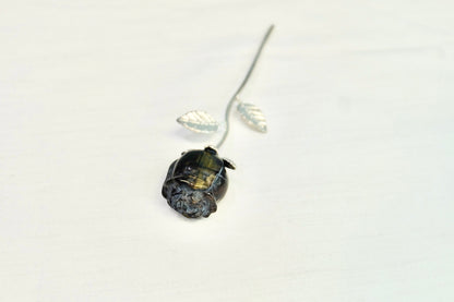 Tiger's Eye Crystal Rose