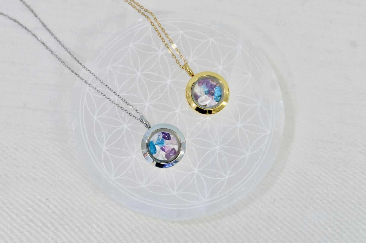 Verižica s kristali za horoskopski znak - Vodnar