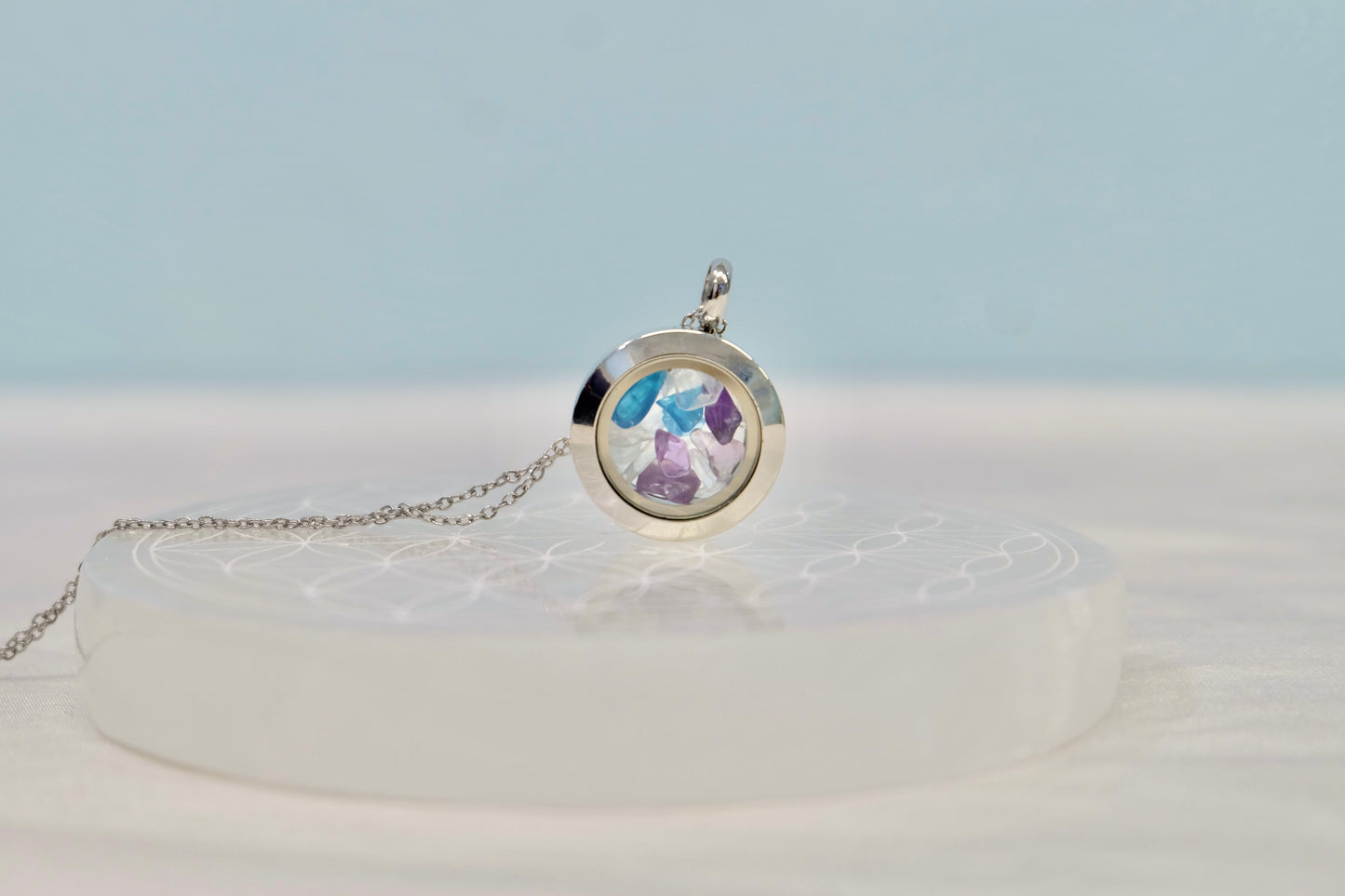 Verižica s kristali za horoskopski znak - Vodnar