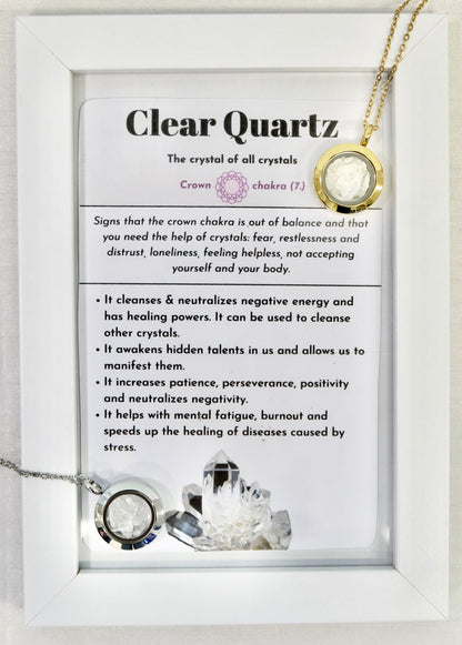 Necklace with Stone Lightning