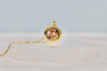 Crystal necklace for Aries