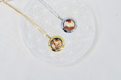 Crystal necklace for Aries