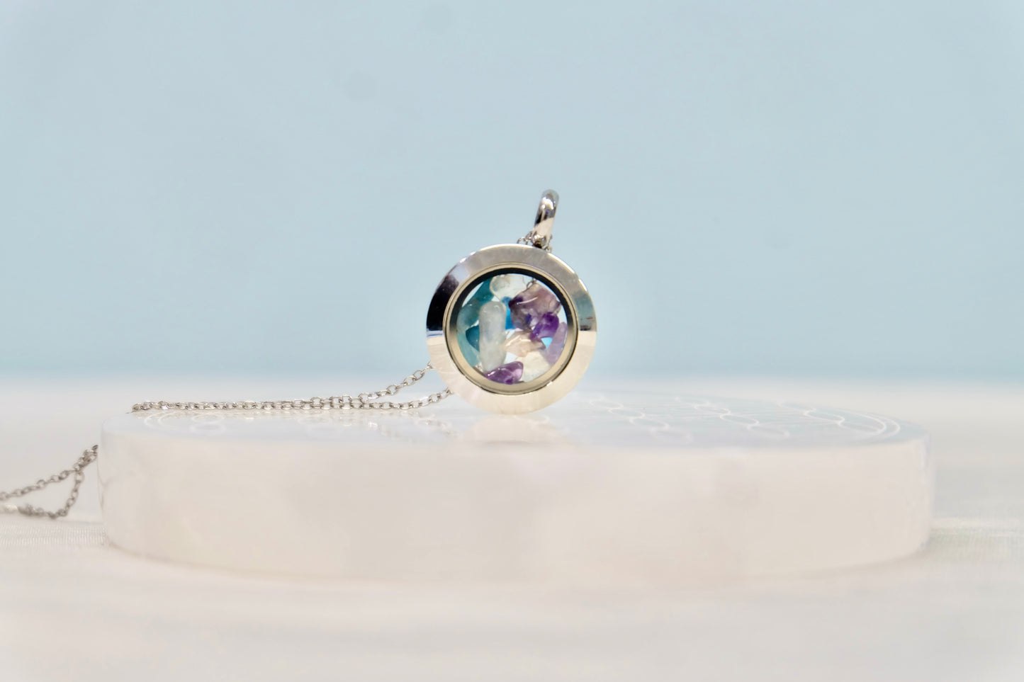 Verižica s kristali za horoskopski znak - Dvojček