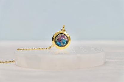 Verižica s kristali za horoskopski znak - Dvojček