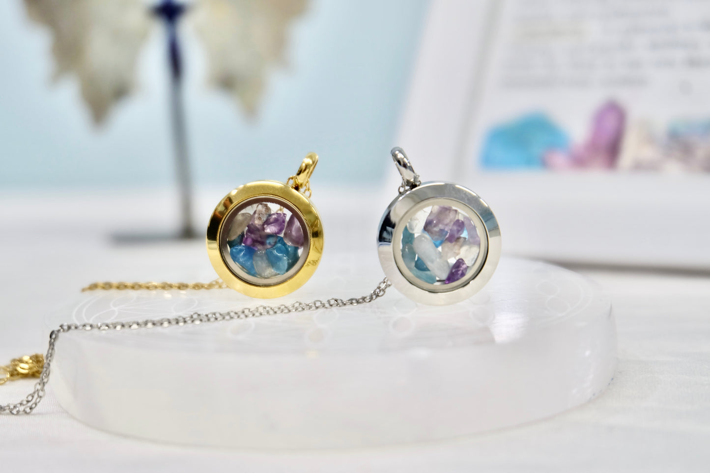 Verižica s kristali za horoskopski znak - Dvojček