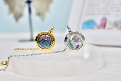 Verižica s kristali za horoskopski znak - Dvojček