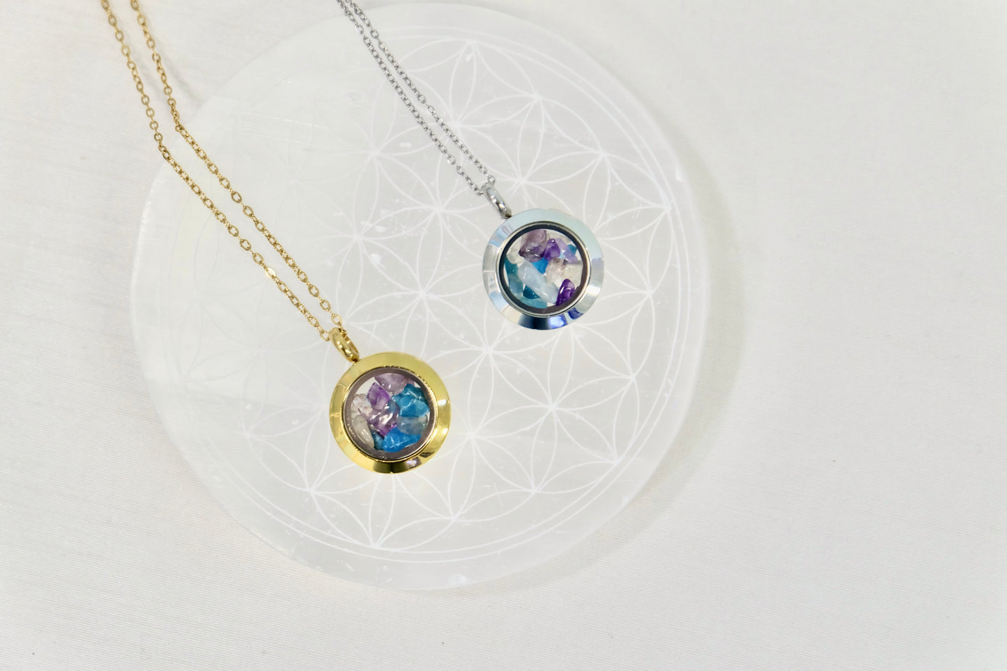 Verižica s kristali za horoskopski znak - Dvojček