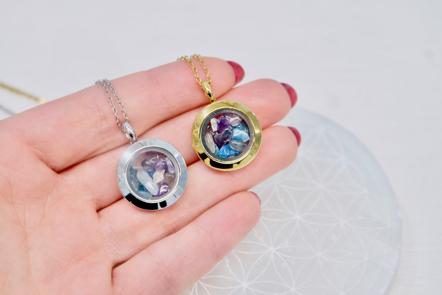 Verižica s kristali za horoskopski znak - Dvojček