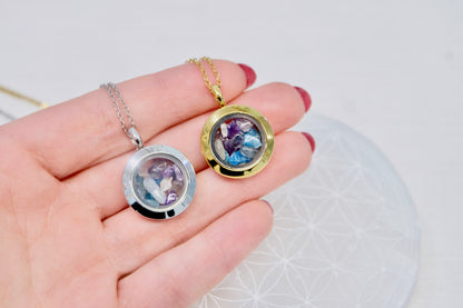 Verižica s kristali za horoskopski znak - Dvojček