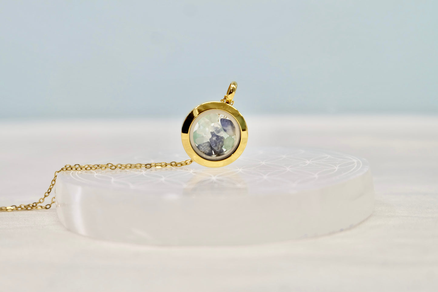 Verižica s kristali za horoskopski znak - Bik