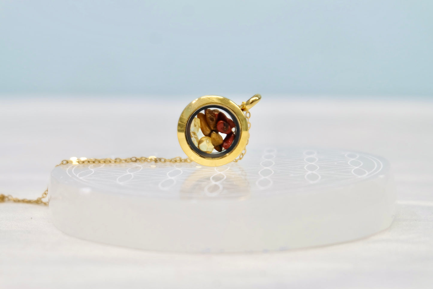 Verižica s kristali za horoskopski znak - Lev