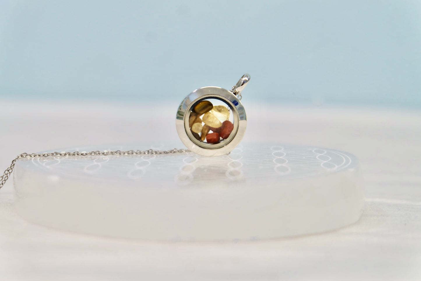 Verižica s kristali za horoskopski znak - Lev