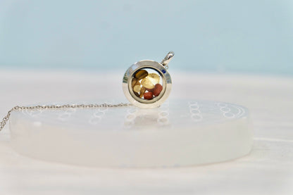 Verižica s kristali za horoskopski znak - Lev