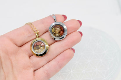 Verižica s kristali za horoskopski znak - Lev