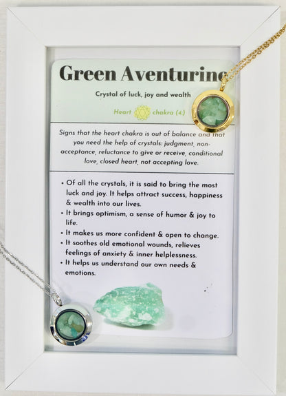 Verižica z Zelenim Aventurinom