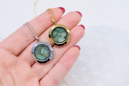 Verižica z Zelenim Aventurinom