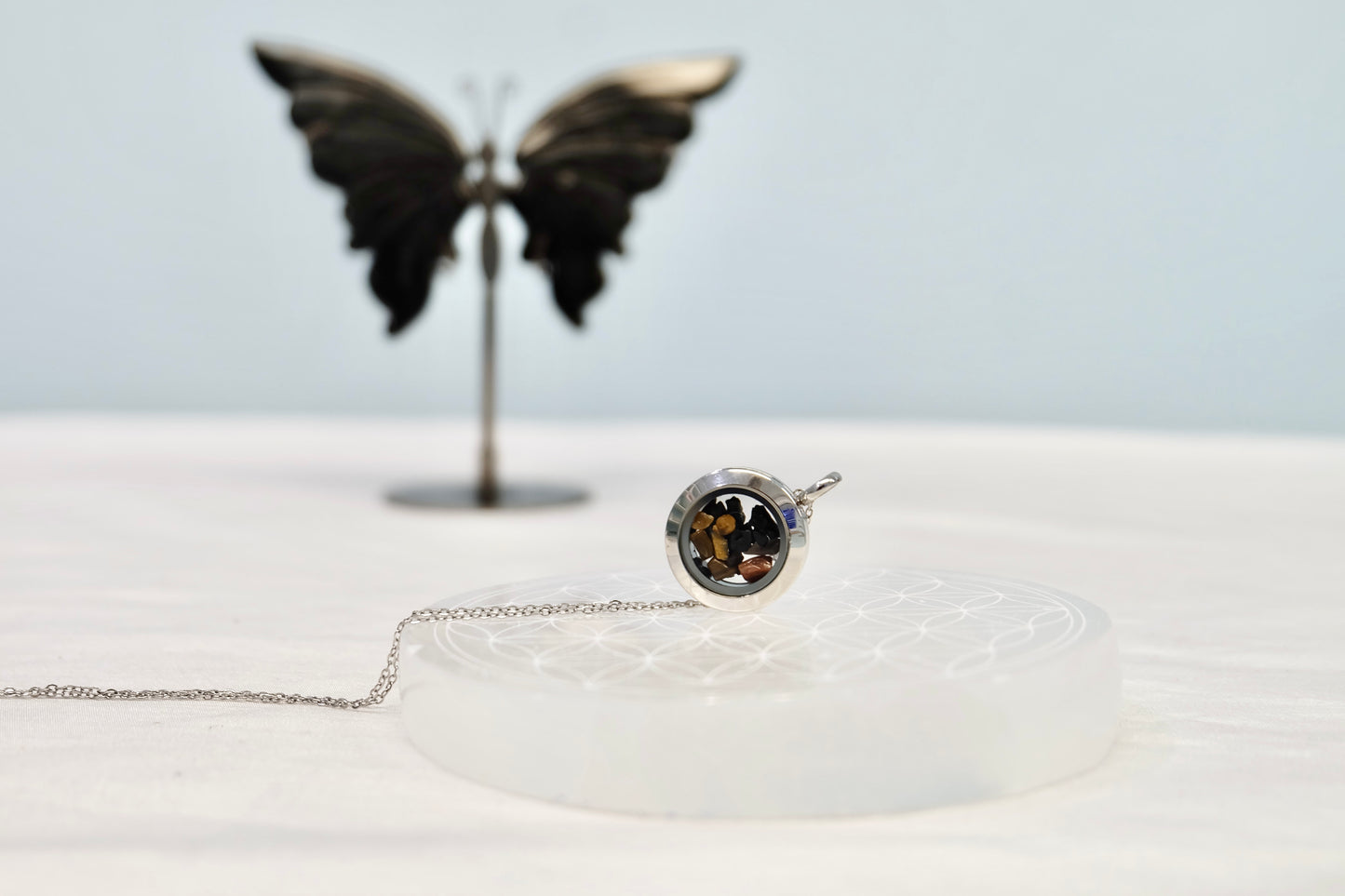 Verižica s kristali za horoskopski znak - Kozorog