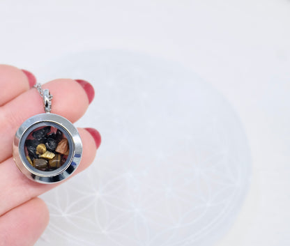 Verižica s kristali za horoskopski znak - Kozorog