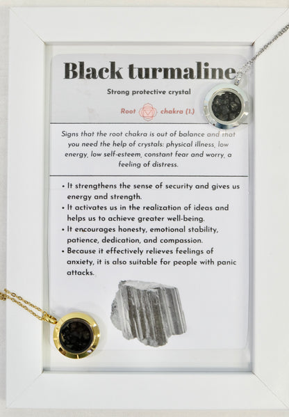 Necklace with Black Tourmaline