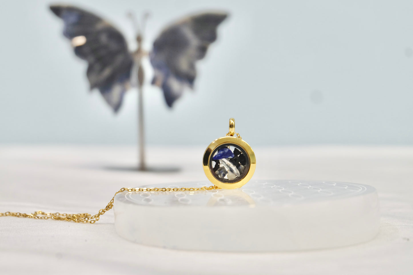 Verižica s kristali za horoskopski znak - Škorpijon