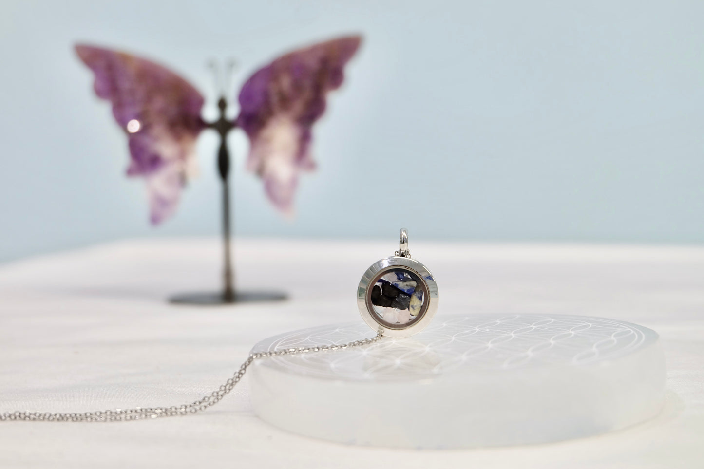 Verižica s kristali za horoskopski znak - Devica