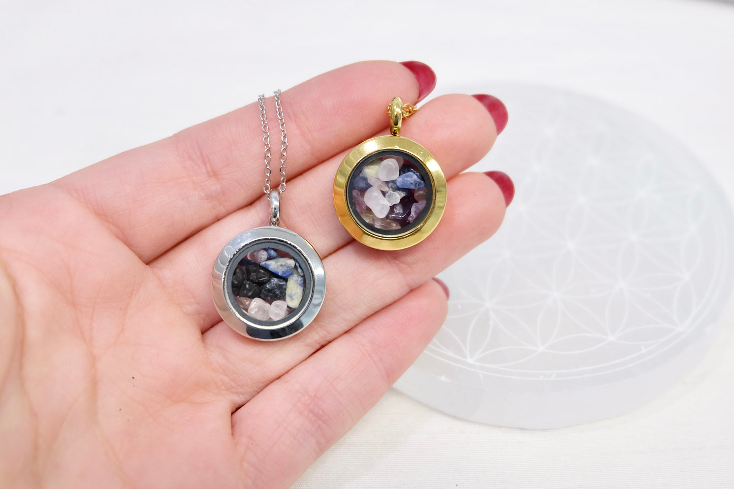 Verižica s kristali za horoskopski znak - Devica