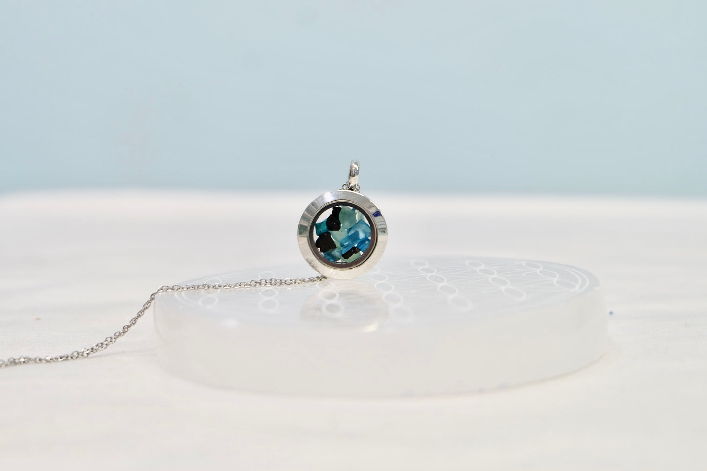 Verižica s kristali za horoskopski znak - Ribi