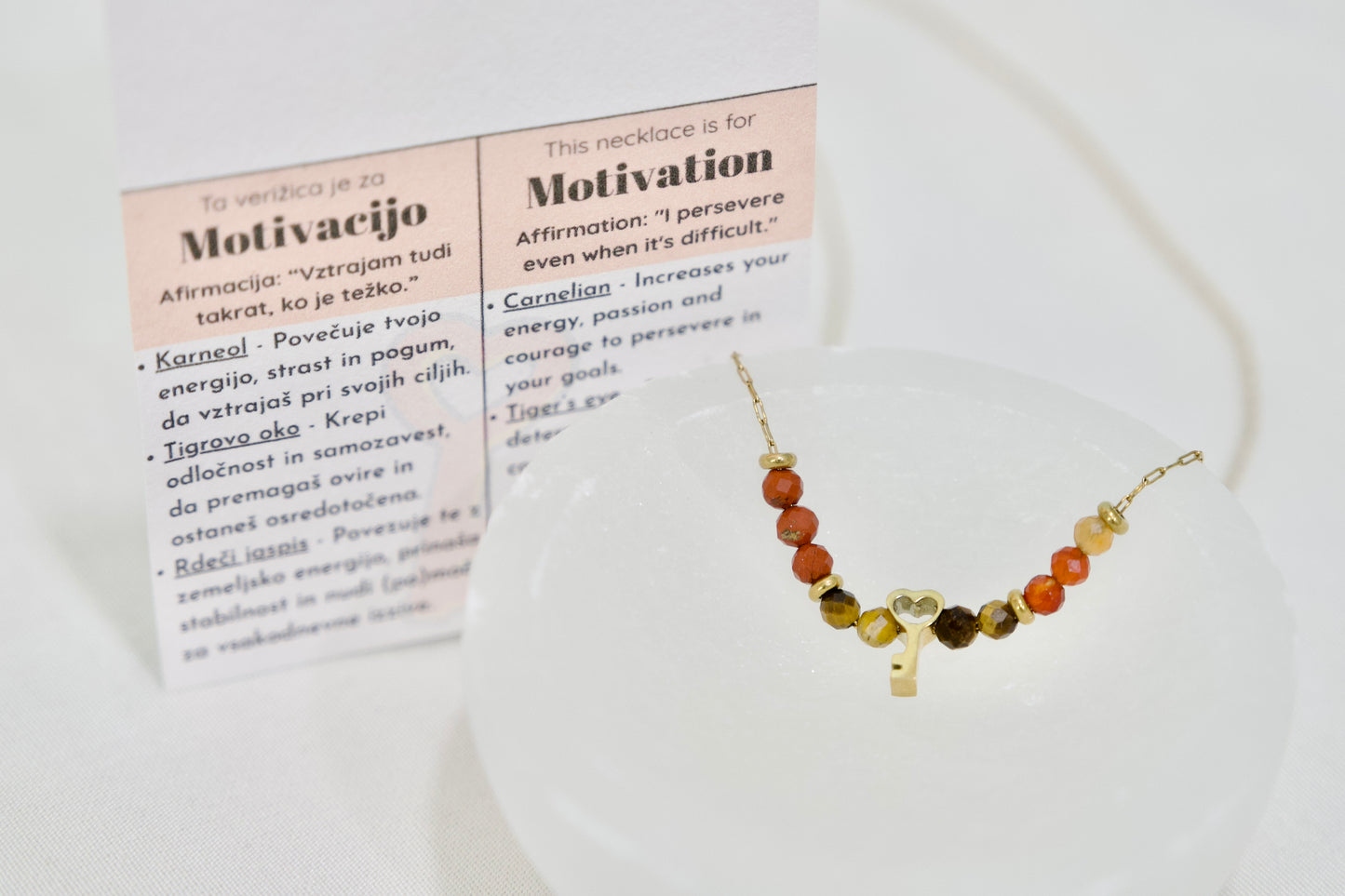 Verižica za motivacijo