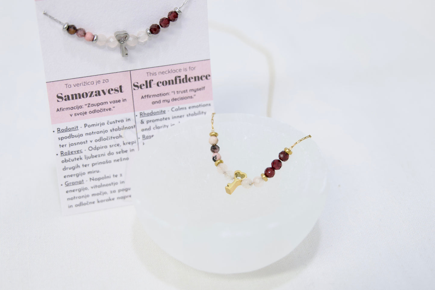 Verižica za samozavest