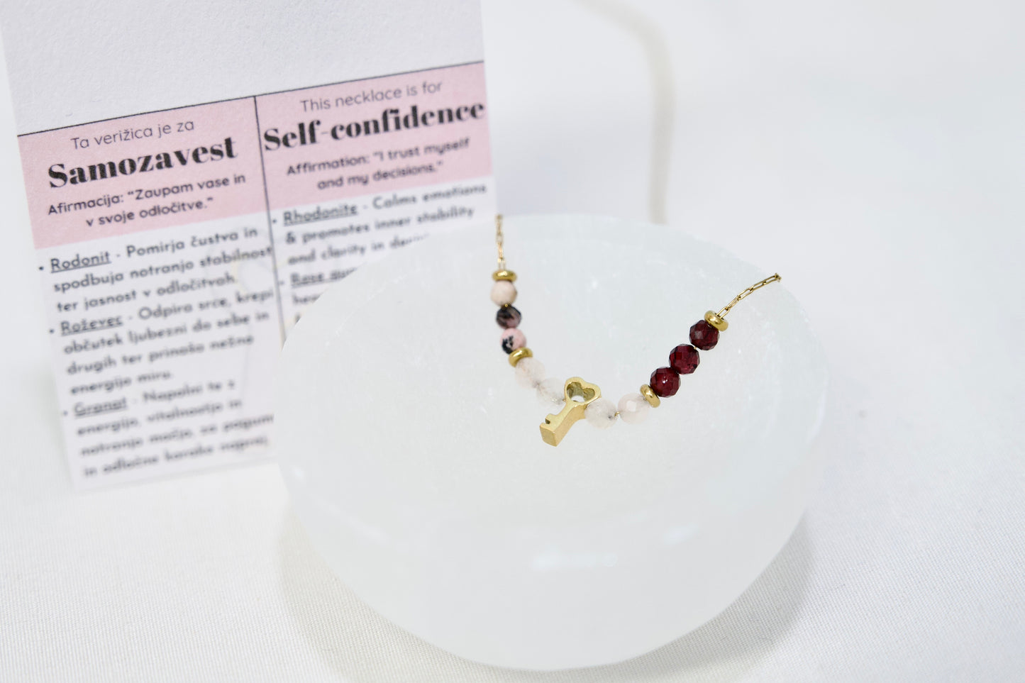 Verižica za samozavest