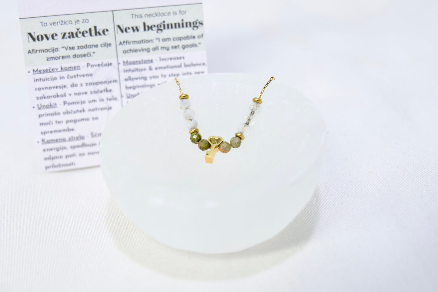 Verižica za nove začetke