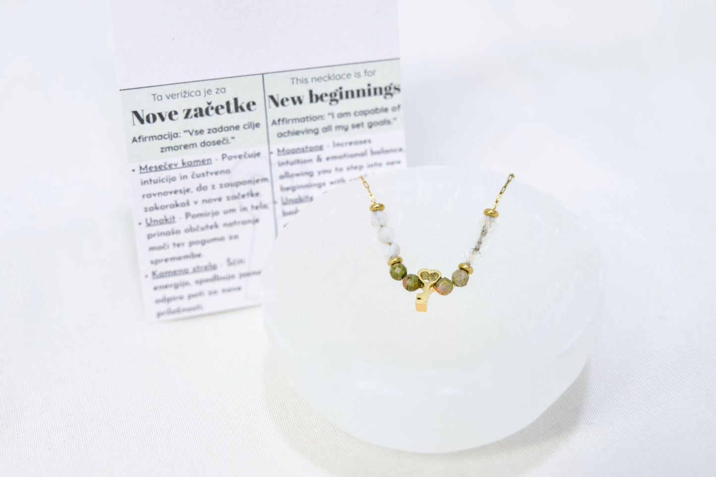 Verižica za nove začetke