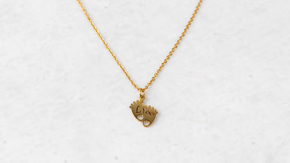 Gold chain mini legs