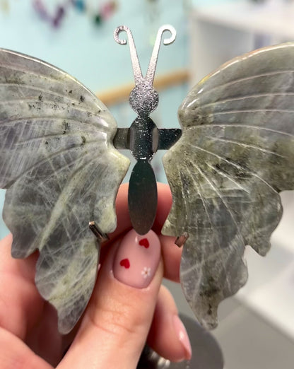 Labradorite butterfly